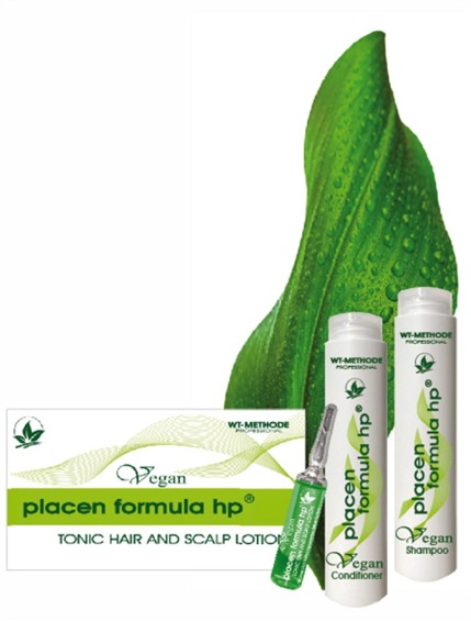 WT-METHODE PROFESSIONAL placen formula hp®-Vegan TONIC HAIR AND SCALP LOTION, 12 Ampullen a' 10 ml